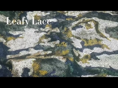 Paillette-gesticktes Gewebe