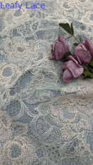 Blattfarbene Sequin Stickerei Spitzenstoff Stoff Langlebig und elegant Stickerei Spitzenstoff Hochzeitsfeiern Gelegenheiten Stickstoff
