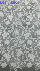 Broderierte Spitze Stoff 100% Baumwolle Luxus Party Style Laser Atmen Broderierte Stoff