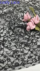 Tullnetzgewebe Broderierte Spitzengewebe für Modenschaustücke