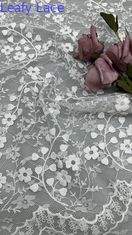 Sequin Stickstoff Elegant Lusiate Atem Stickstoff Spitzen Stoff Scheinblätter Luxus Gelegenheit Stoff