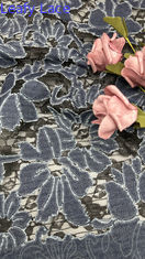 Broderierey Spitze Stoff Mesh Floral Elegant und Atmen Broderierte Spitze Stoff