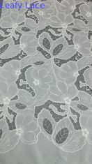 Broderierey Spitzenfaser Mesh Floral Elegant Hohl-up Broderierte Spitzenfaser