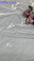 Tulle Mesh Stoff Sequin glänzende Blätter Neue Kollektion Blumen Spitze Stoff Party Gelegenheit