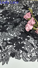 Spitze Luxus Chemische Spitze Stoff Blattartig Romantische Spitze für Hochzeits-Couture und Kleider