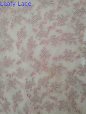 Kleines Blumen-Tulle Mesh Colored Embroidered Lace Fabric durch das Yard