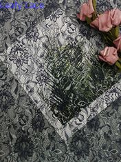 Zwei Tone French Chantilly Lace Fabric