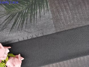 Unterhemd schwarze Ausdehnungs-elastisches weiches Tulles Mesh Fabric For Lady