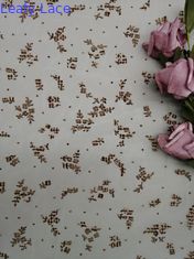 Blume Digital Drucken gespritzter Mesh Fabric For Bedding Articles