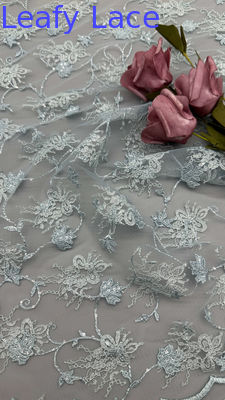 Sequin Durable And Elegant Embroidery Luxary Flower Sequin Embroidery Fabric Lace Fabric Wedding Birthday Occasions Beautiful Dress