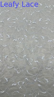 Luxury Embroidered Mesh Lace Sheer Soft Tulle with Delicate Floral Stitching for Elegant Evening Gowns