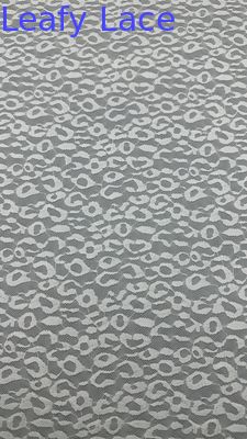 White Embroiderey Lace Fabric 100% Cotton Ivory High Quality Luxary Fabric 124CM Width