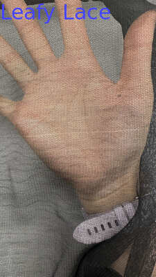 Tull Mesh Fabric For Girls USA Dresses Customized  Manufacturer Leafy Dresses