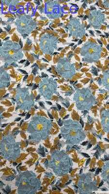 Colorful Embroideded Lace Flowers For Party Dresses Customized Manufacturer Supplier