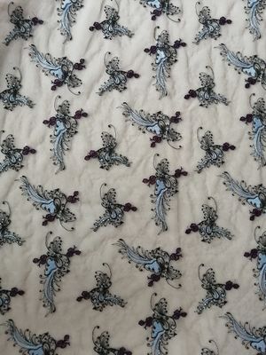 2 Colorway Floral Party Beaded Embroidery Fabric