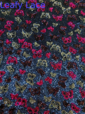 Stück Farbstoff Blume Sequin Stickstoff für High-End-Mode-Designer