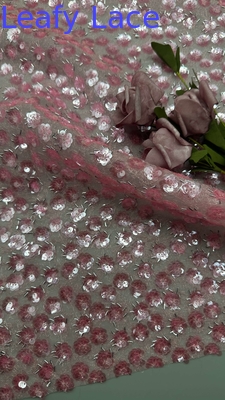 Schönes Sequin-Brädergewebe Metallgewebe Langlebig und elegant Luxus Sequin-Brädergewebe Hochzeitsfeiern Anlässe Sequin-Brädergewebe