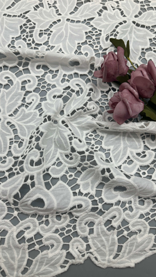 Spitzenstoff 3D Floral Elegante Stickerei Stoff Laser Tech Party Luxus Stil Spitzenstoff