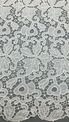 Spitzenstoff 3D Floral Elegante Stickerei Stoff Laser Tech Party Luxus Stil Spitzenstoff