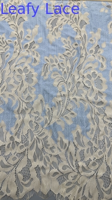 100% Baumwolle Broderierte Spitze Stoff Atmen Spitze Stoff Vielseitig und langlebig