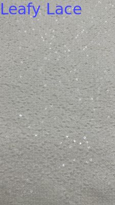 Blättersequin Broderierte Spitze Stoff Hochzeit Gelegenheit Stoff Luxus Elegante Stoff