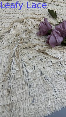 Sequin Broderierte Stoffe Sequin Tasstels Broderierte Abend Luxus Gelegenheit Hochzeit Stoff