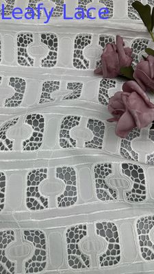 Französisch Vintage Spitzen Stoff Blätter Luxusnetz Tulle für DIY Dressmaking