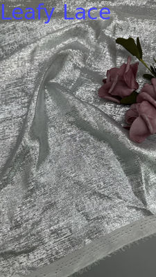 Tulle Mesh Lace Stoff Beleuchtung 100% Polyester Blattnetz Spitzen Stoff