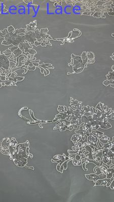 Luxuriöse Sequin Broderierte Stoff Spitze Stoff Neue Kollektionen für Bekleidung Kleider und Mode