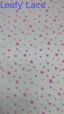 Leafy Fabric Tulle Mesh Fabric For Breathe Love Color High Quality For New Arrival SS Season
