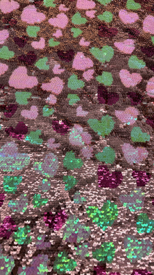 3D-Blumen Sequin Brot bestickte Stoffe Luxuriöse Hochwertigkeit für Partygekleider Kleider