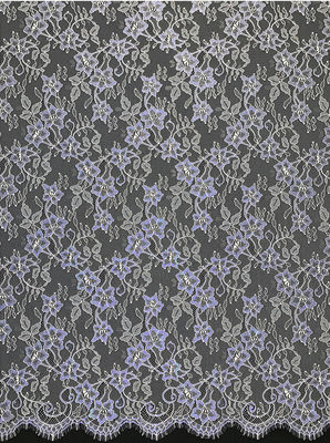 Weibliche französische Chantilly-Spitze-Gewebe-Dame Evening Dress Fabric