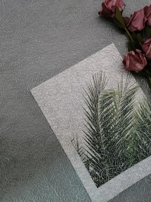 Blaues würdevolles Tulle Mesh Embroidered Lace Fabric