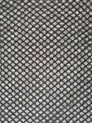 Schwarzer Diamond Pattern 60 Yards gebundenen Tulles Mesh Fabric