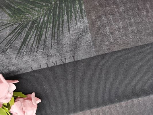 Unterhemd schwarze Ausdehnungs-elastisches weiches Tulles Mesh Fabric For Lady