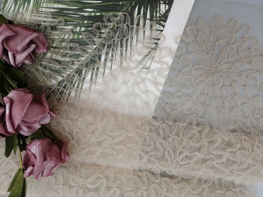 Häkeln Sie Gewebe Tulles Mesh Swiss Floral Lace Applique