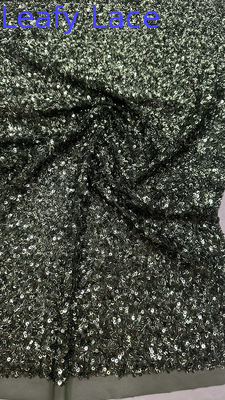 Gewirkt aus Sequin 100% Polyester Kompliziertes Gewebe