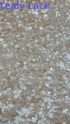 Sequin Broderierte Stoff Scheinen Farbenartiges Design kundenspezifische Party und Hochzeit für Damen