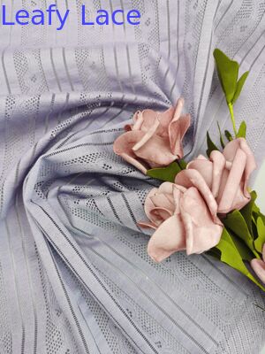 Bestickte Lochspitze Stoff OEM Spitzenstoff Hersteller für Modedesigner