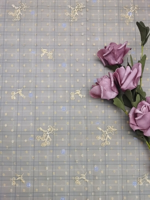 Die Stickerei-Spitze, die Gewebe druckt, druckte Spitze Spitze-Gewebe Printred Tulle